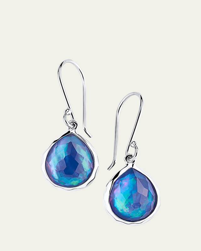 Mini Teardrop Earrings in Sterling Silver